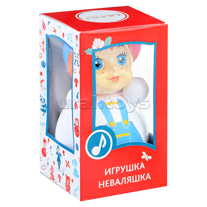 Неваляшка Мальчик в кепке в худ. упаковке Неваляшка Мальчик в кепке в худ. упаковке