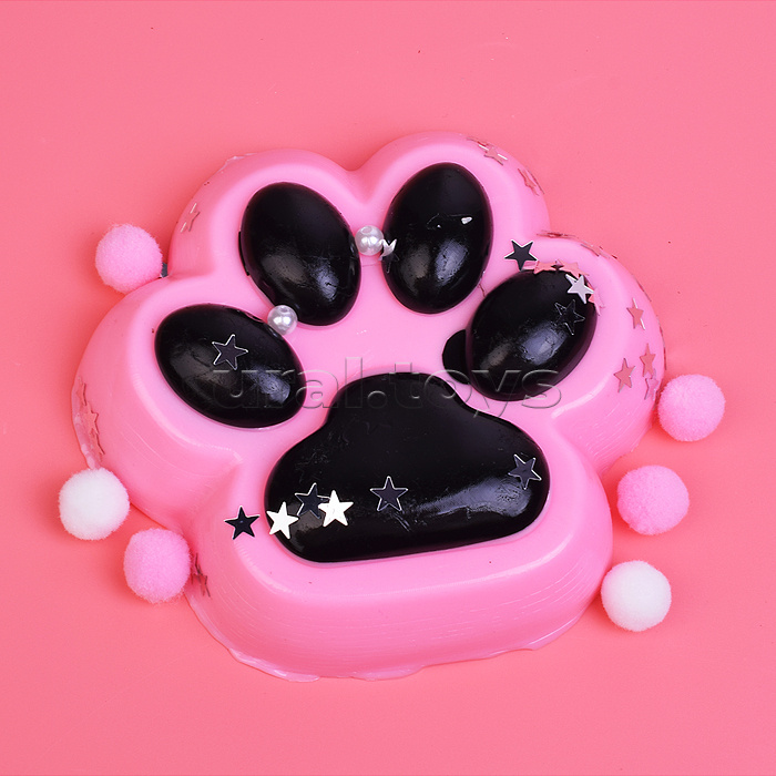 Игрушка-антистресс "Лапка котика"