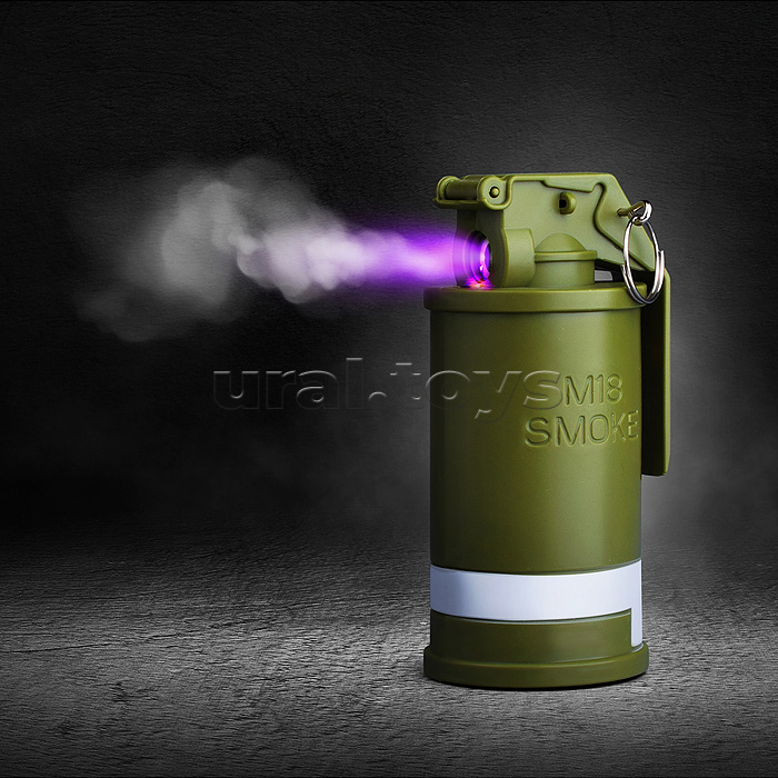 Граната игрушечная "М18 Smoke" на листе Граната игрушечная "М18 Smoke" на листе