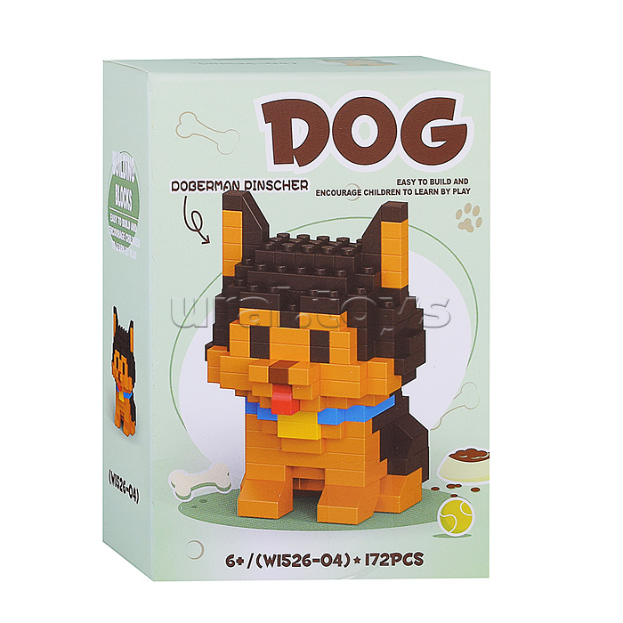 Конструктор "Щенок" (в ассортименте) в коробке