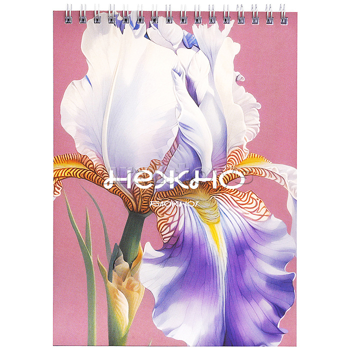 Блокноты А5 60л. "Цветение.1" гребень