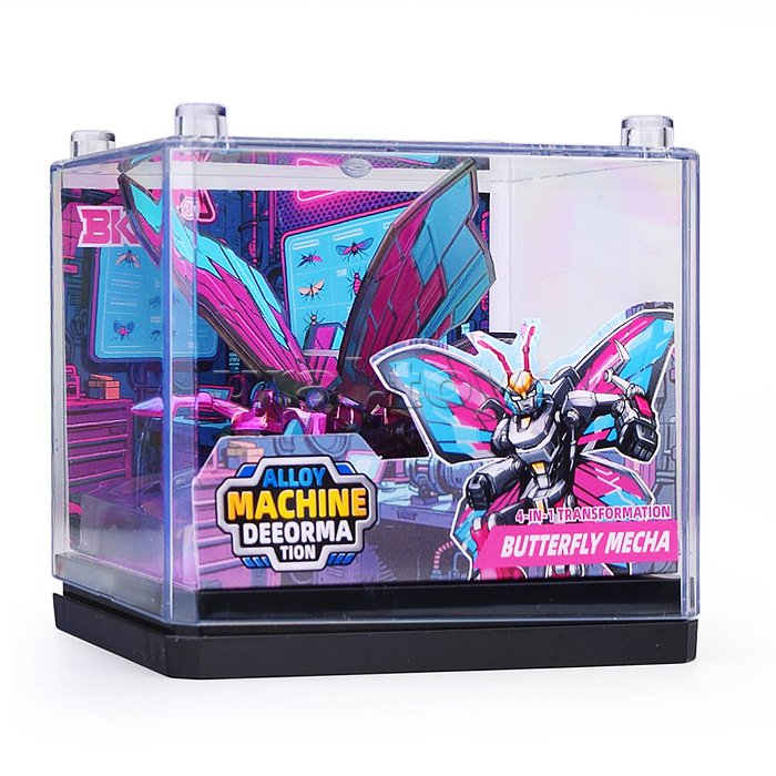 Робот трансформирующийся в фантастических насекомых, в коробке