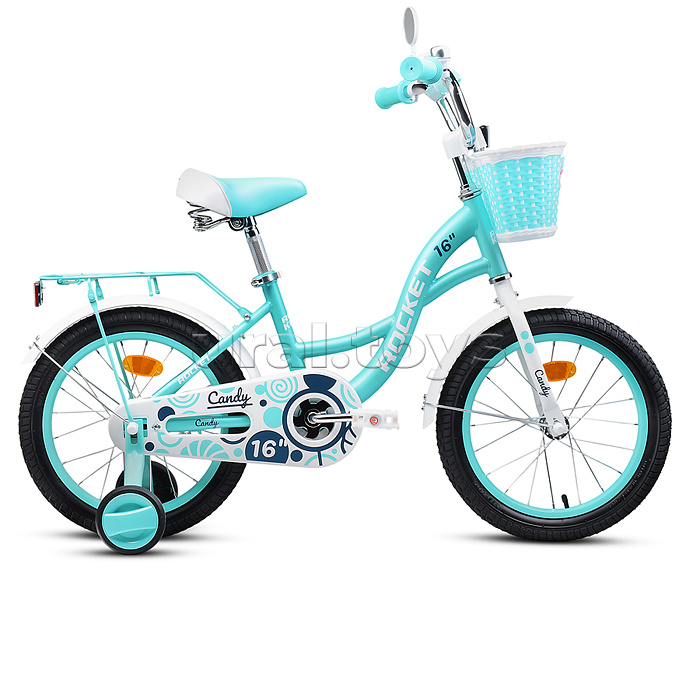 Велосипед 16" Rocket Candy, цвет мятный