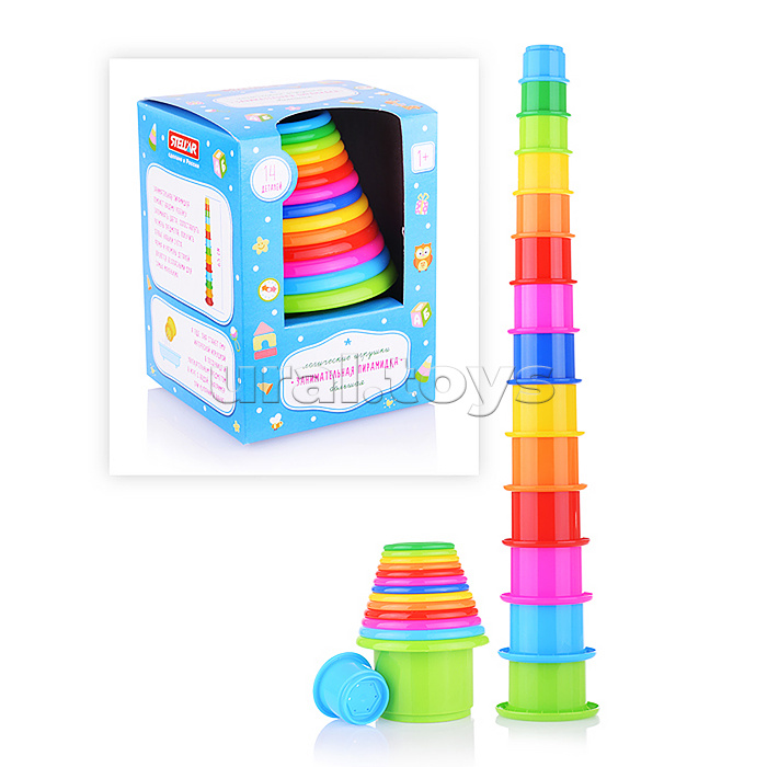 Занимательная пирамидка большая Занимательная пирамидка большая