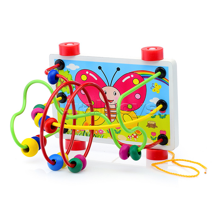 Лабиринт-каталка "Красивая бабочка" вид 4