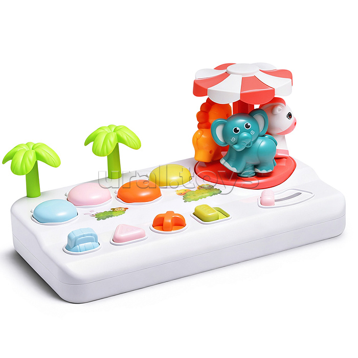 Игрушка развивающая "Карусель зверят" в коробке
