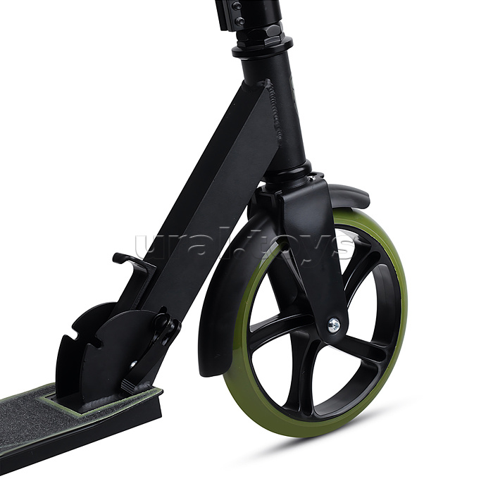 Самокат ROCKET, колеса PU 200 мм, ABEC 7, зеленый