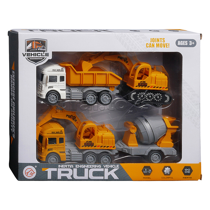 Машина "Стройка мечты" в коробке