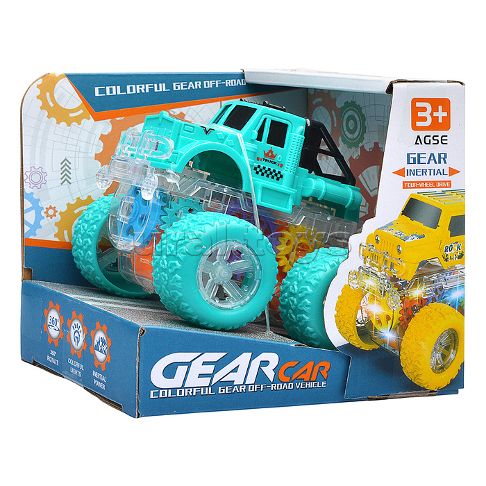 Машина "Трюковой пикап" в коробке