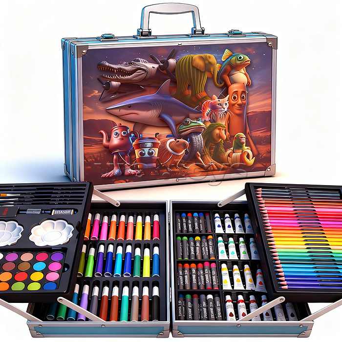 Набор для юного художника "Мир фантастики" (145 предметов)
