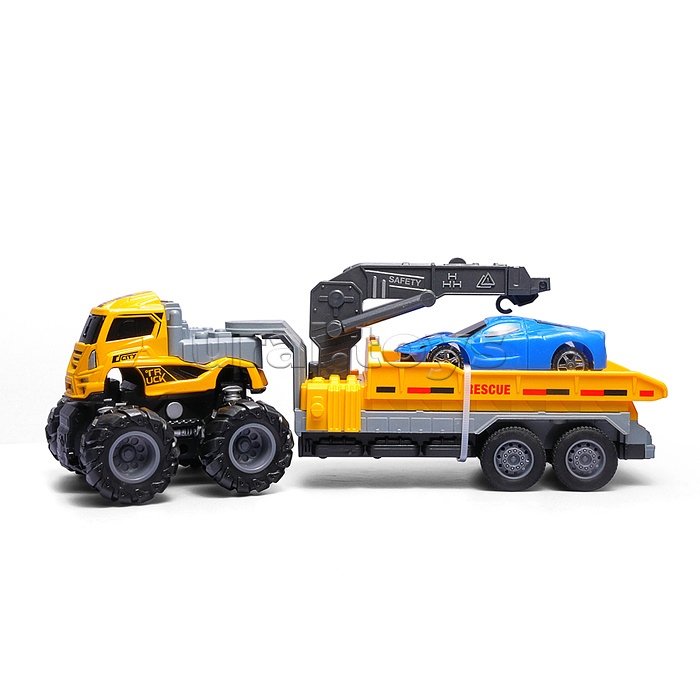 Машина "Мега Кран" в коробке