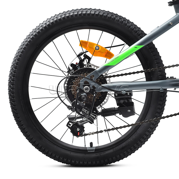 Велосипед 20" Rocket Crux 3.0 , цвет серый, размер 11"