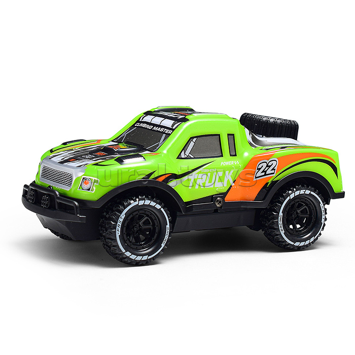 Машина "Яркий внедорожник" 1:20, свет, звук, в коробке