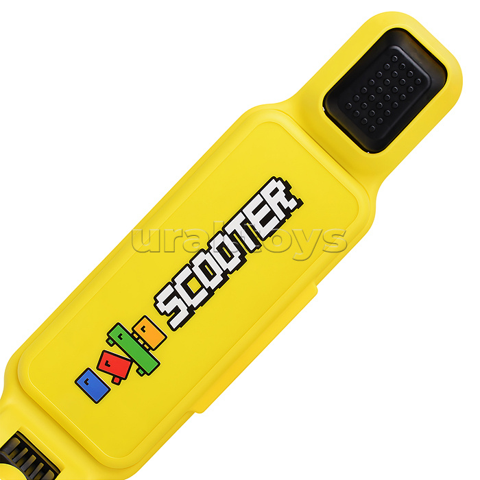 Самокат 3-х. кол., колеса PU, желтый, в коробке