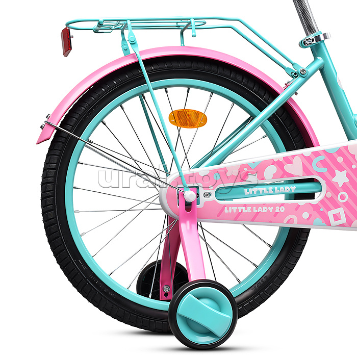 Велосипед 20" Rocket Little Lady, цвет бирюзовый