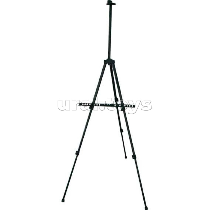 Мольберт художественный "ART" напольный, металлический, телескопический, максимальный размер мольберта 160x94x90 см, вес 900 г, максимальная высота холста 83 см, с возможностью регулировки угла наклона, с чехлом для транспортировки, в картонной коробке