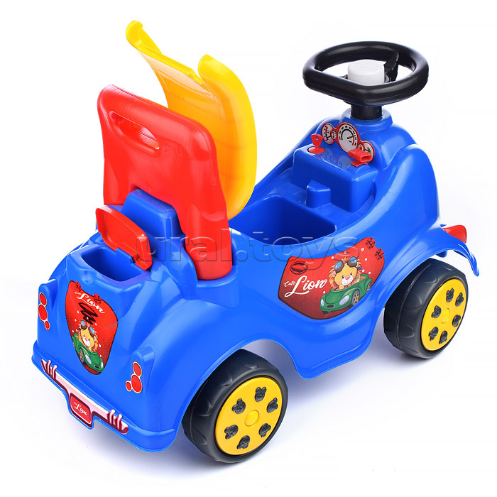 Игрушка Машина-каталка Cool Riders, с клаксоном, син.