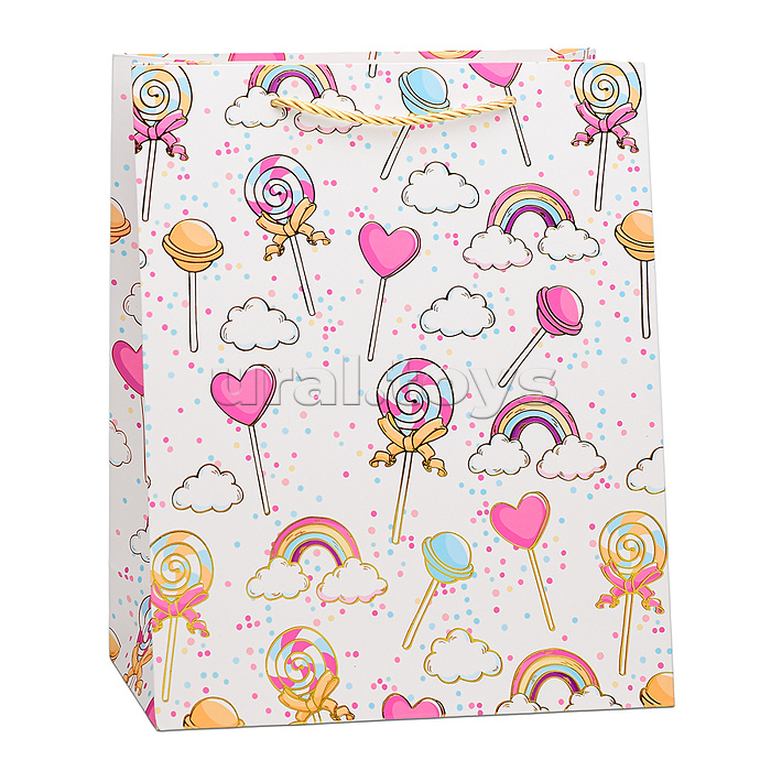 Пакет подарочный "Подарок для принцессы" 26х32х10 см