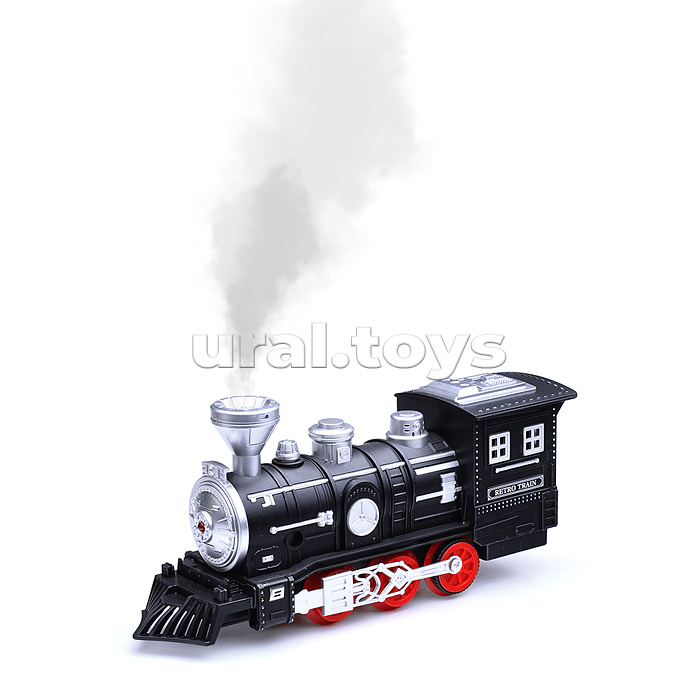 Железная дорога "Electric steam train" в коробке