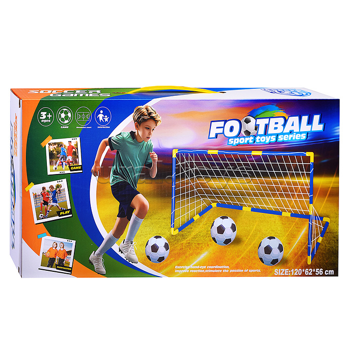 Ворота футбольные "Юный футболист" в коробке