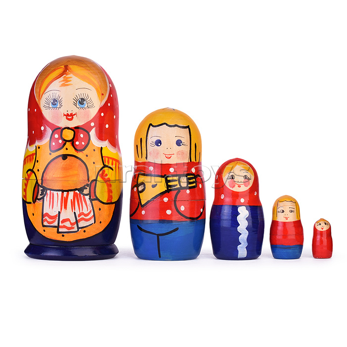 Матрешка Семья 5 в 1 (матушка) Матрешка Семья 5 в 1 (матушка)