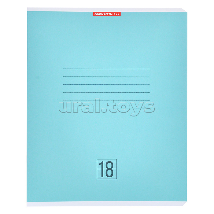 Тетрадь 18л А5 линейка Однотон (Микс) Тетрадь 18л А5 линейка Однотон (Микс)