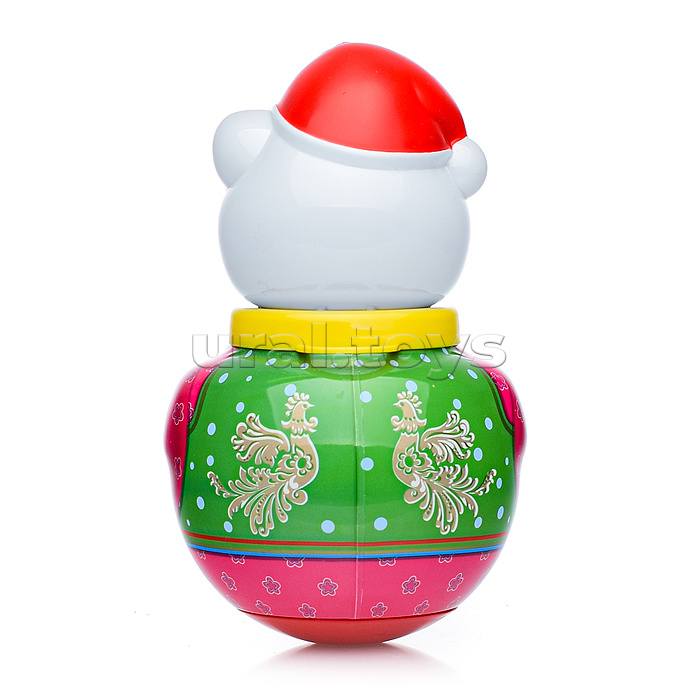 Неваляшка малая "Белый медведь Борис" в п/пакете