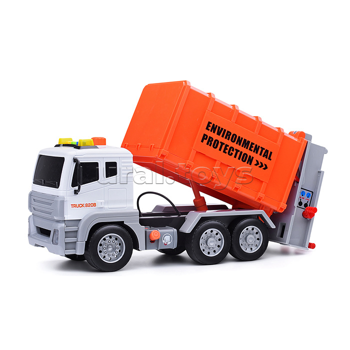 Машина "Мусоровоз-2" в коробке