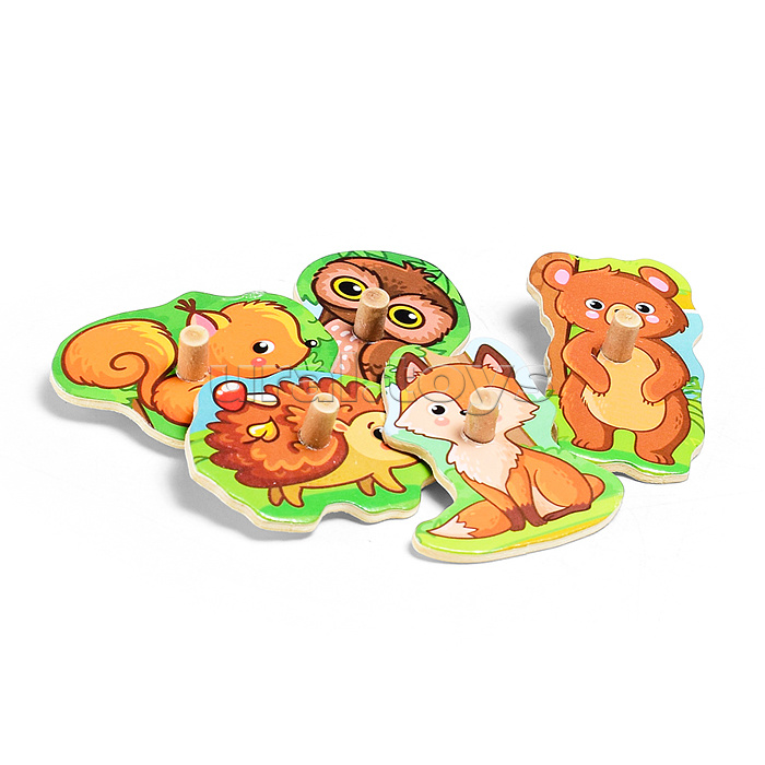 Пазл-вкладыш "Лесная сказка"