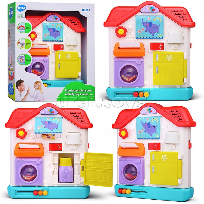 Домик развивающий в коробке