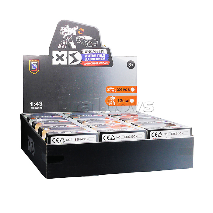 Робот "Биотех" трансформирующийся в авто, в коробке