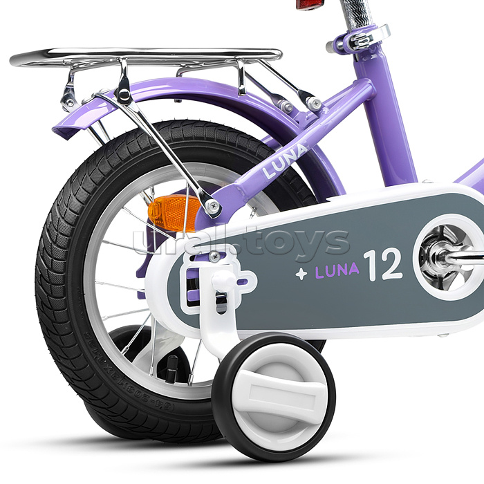 Велосипед 12" Rocket Luna, цвет сиреневый