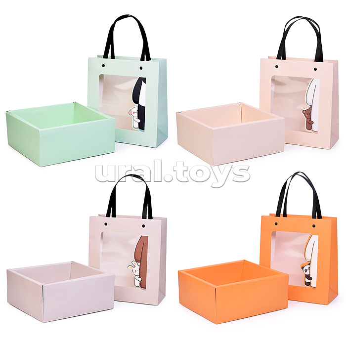 Пакет подарочный "Детская радость" 31*25*8см.