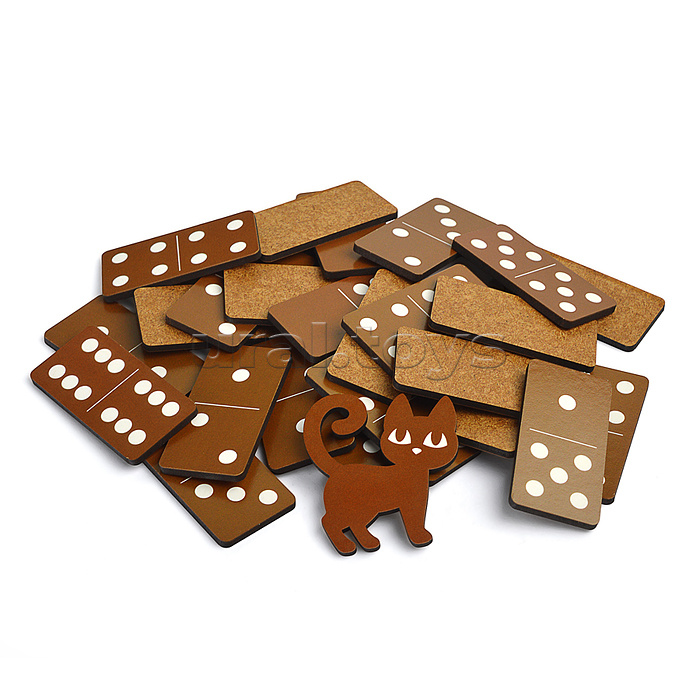 Домино деревянное "Far far land wood" 28 фишек