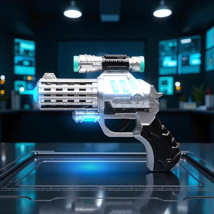 Набор оружия "Дуэль" (свет, звук) на батарейках, в коробке