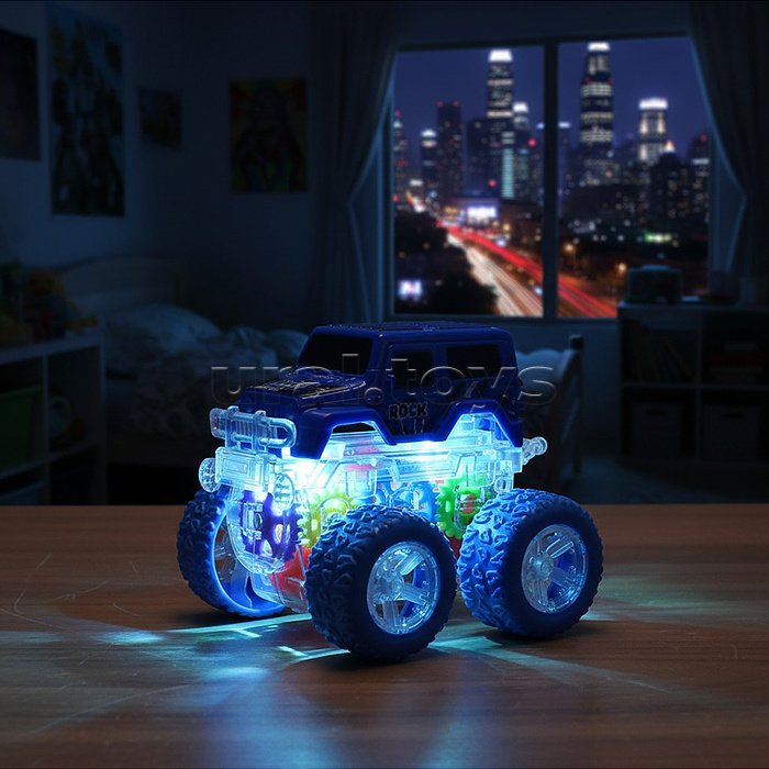 Машина "Трюкач" в коробке