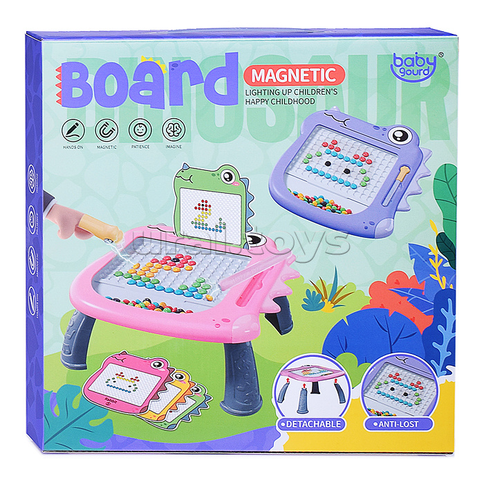 Мозаика магнитная "Динозаврик" в коробке Мозаика магнитная "Динозаврик" в коробке
