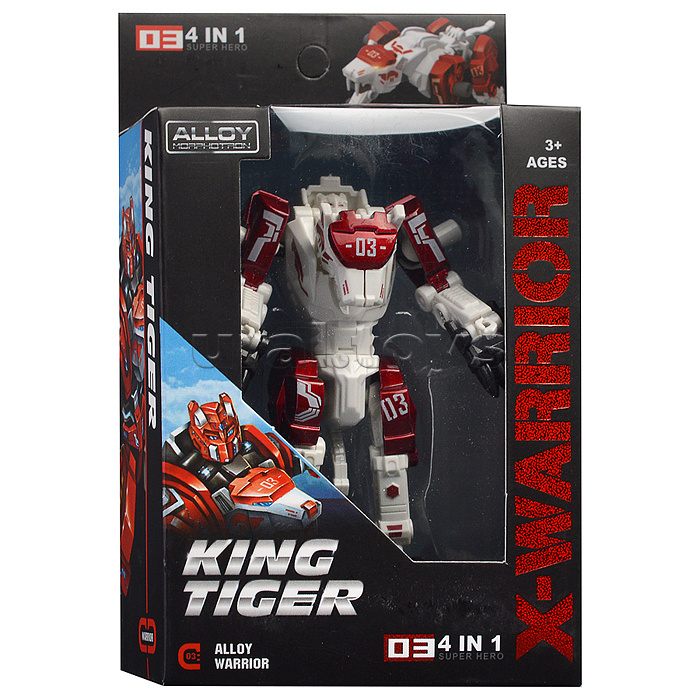 Робот "Икс - воин" трансформирующийся, в коробке