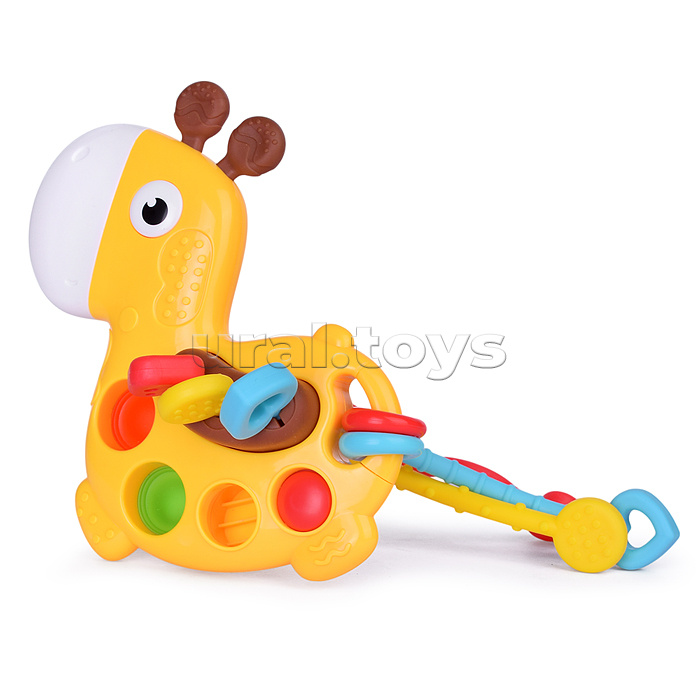 Развивающая игрушка "Умный жираф" в коробке