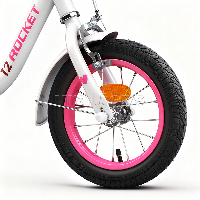 Велосипед 12" Rocket Bella, цвет белый