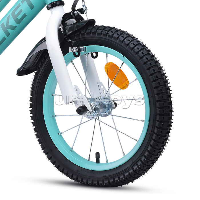 Велосипед 14" Rocket Basic, цвет бирюзовый