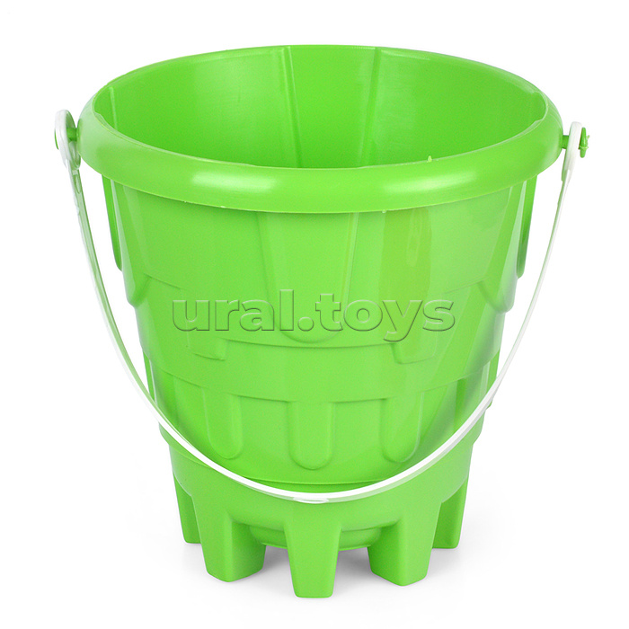 Набор летний №3 (ведро+сито+кольцо+звезда+2 формочки+лопата)