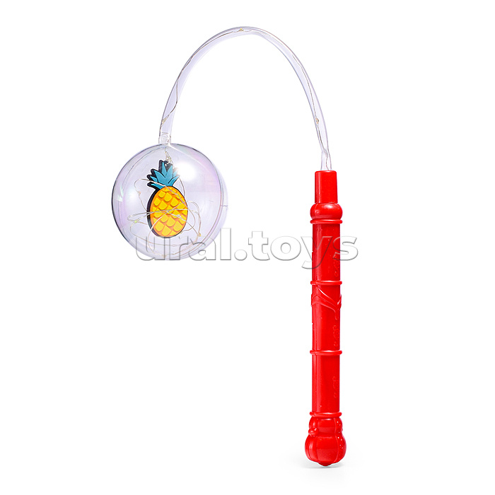 Шар воздушный, пластиковый со светодиодной подсветкой, в пакете