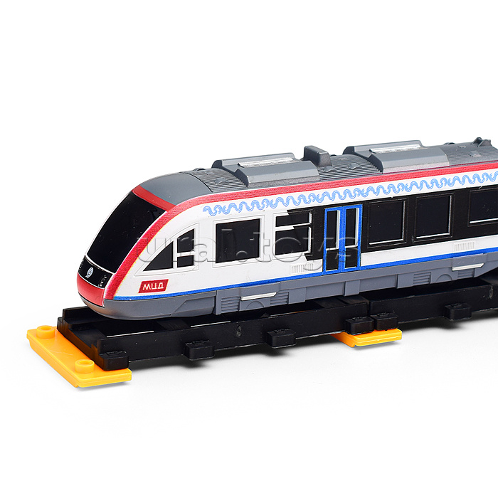 Железная дорога р/у, Метрополитен (свет, звук, 387 см,) в коробке