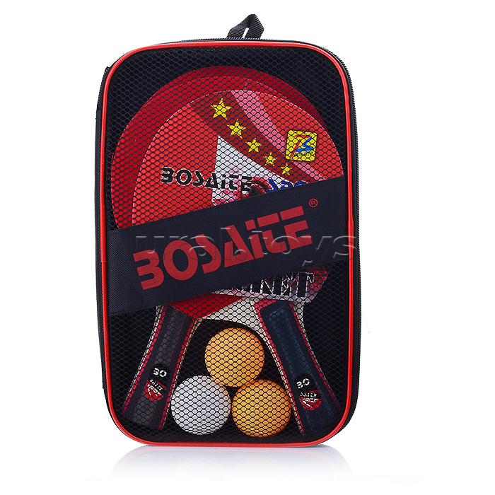 Теннис "Bosaite Sport" с тремя шариками, в сумке