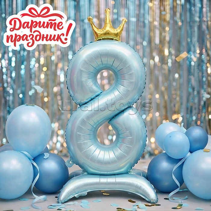 Интерьерное украшение Фигура-шар "Цифра 8"