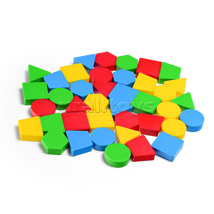 Лото развивающее (цветные фигурки)