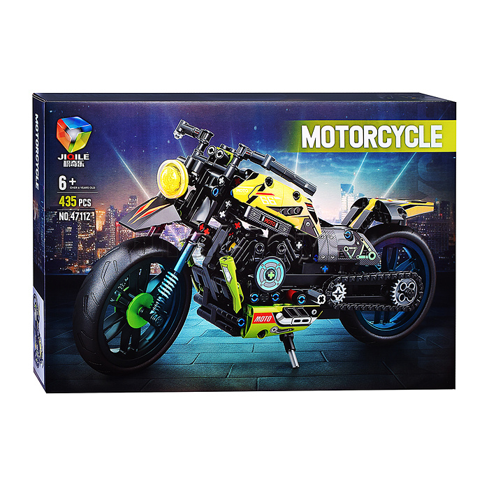 Конструктор "Мотокросс-1" в коробке