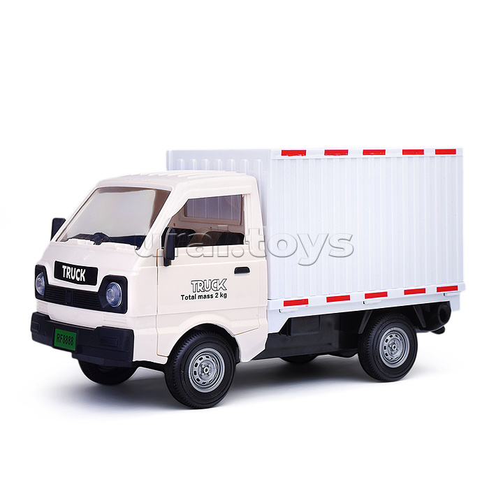 Машина "Фургон" 1:16,  свет, звук, в коробке