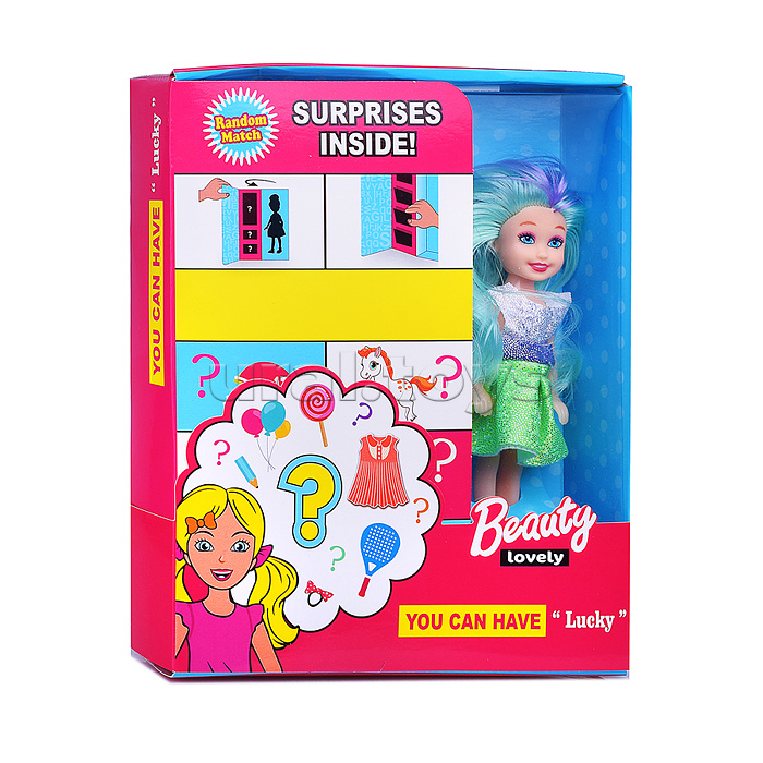 Кукла "Диана модница" с аксессуарами, в коробке